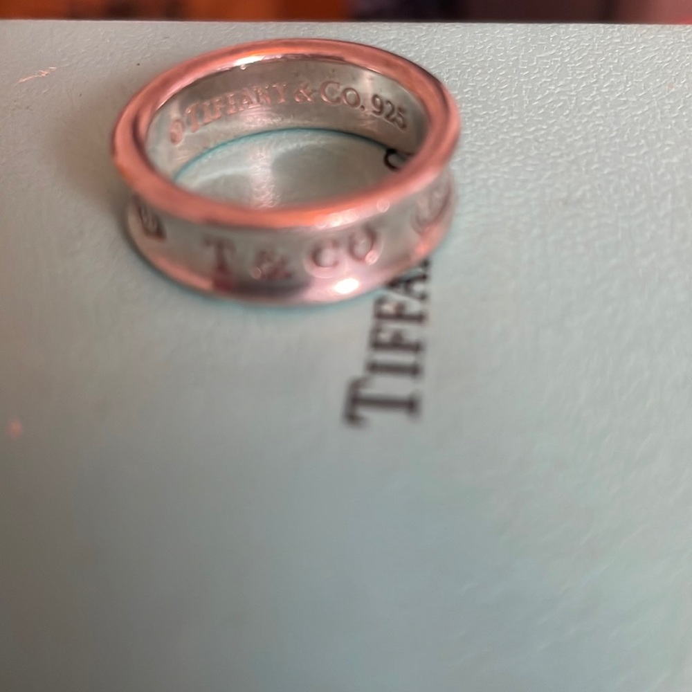 Tiffany & Co 1837 band ring
